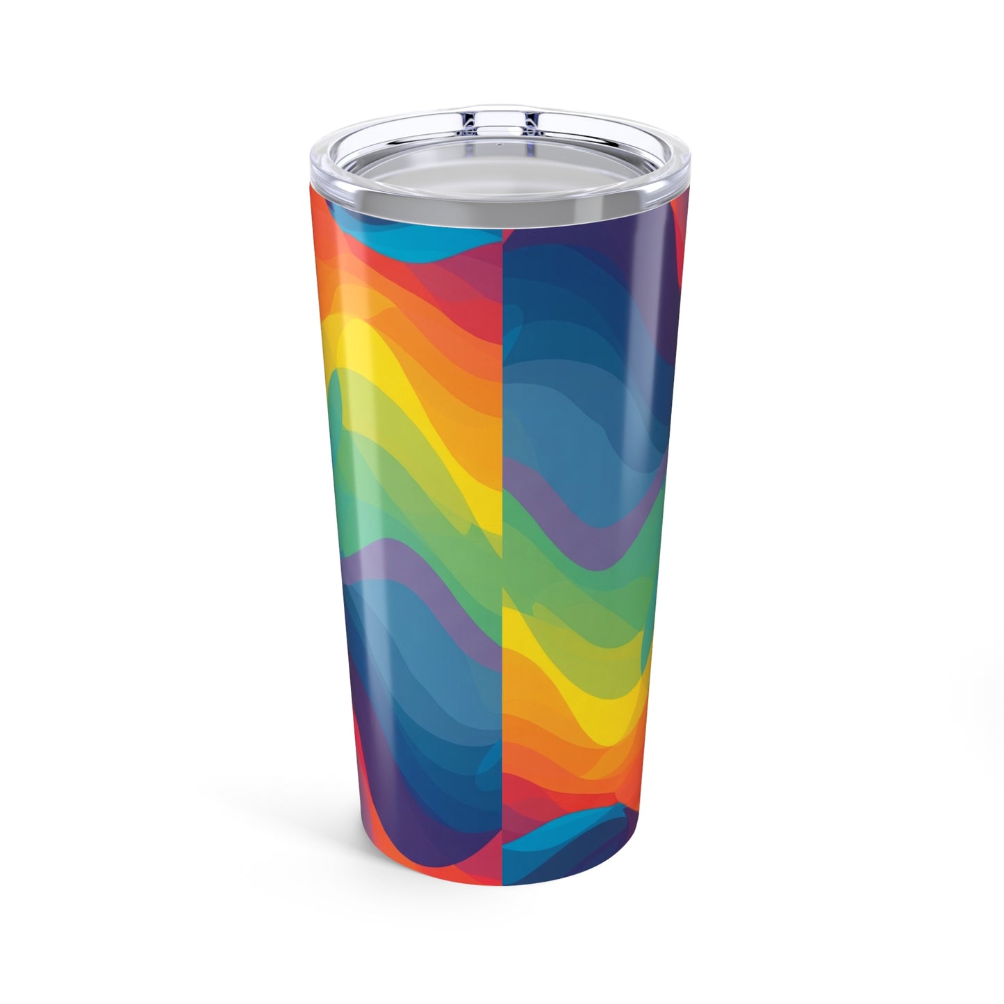 20oz Stainless Steel Tumbler With Printed Art And Double Wall Vacuum Insulation Leak Proof For Hot Or Cold