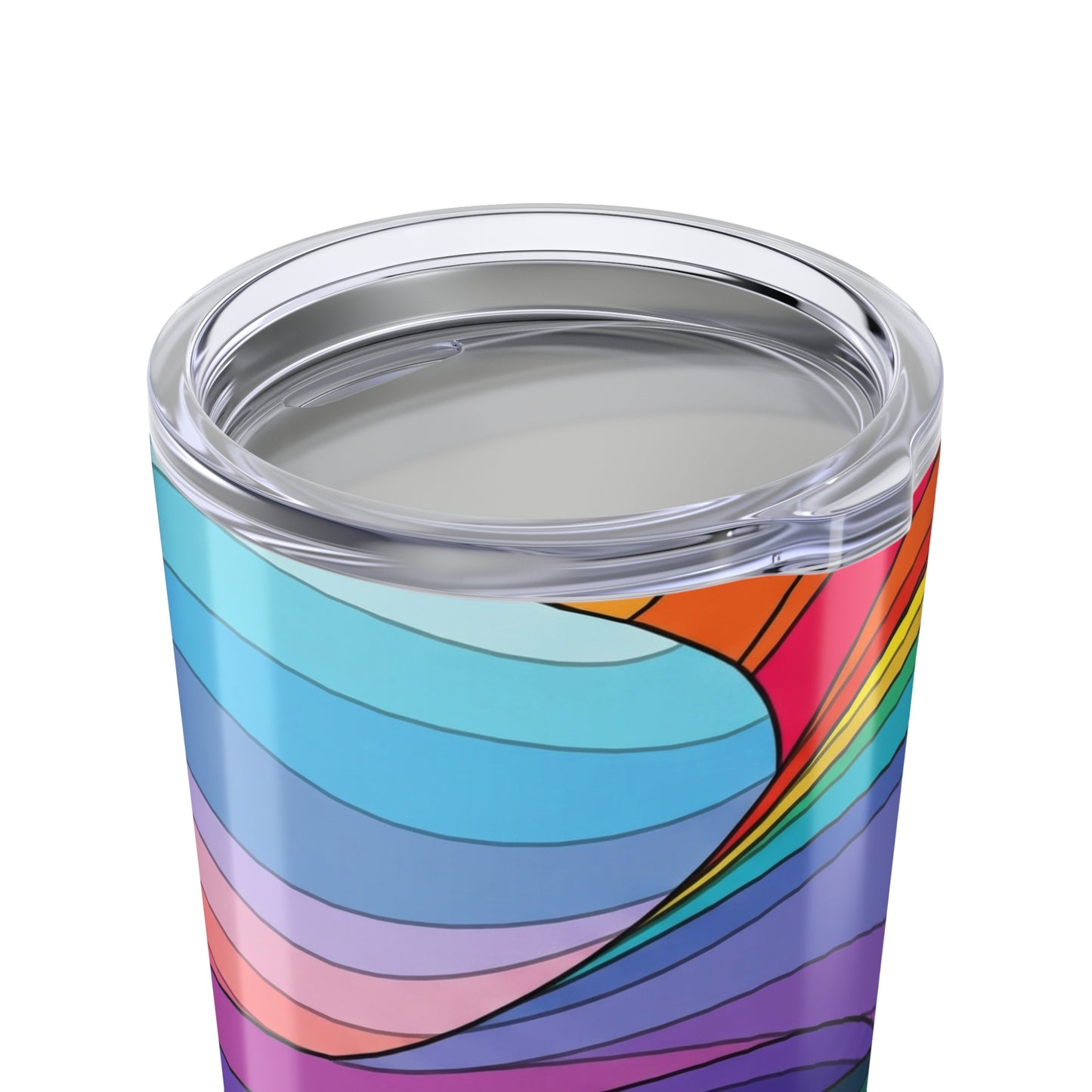 20 Oz Stainless Steel Tumbler Printed Design Travel Coffee Cup Double Wall Vacuum Insulated Spill Resistant Hot