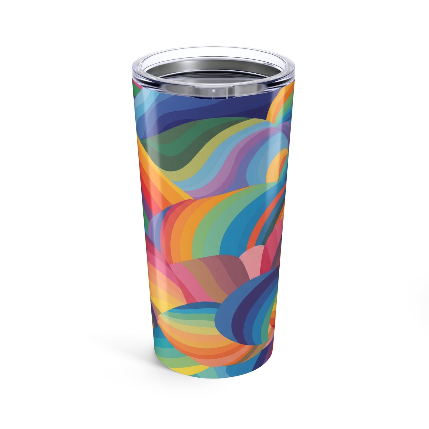 20oz Stainless Steel Printed Tumbler With Double Wall Vacuum Insulation Spill Resistant Durable Hot And Cold