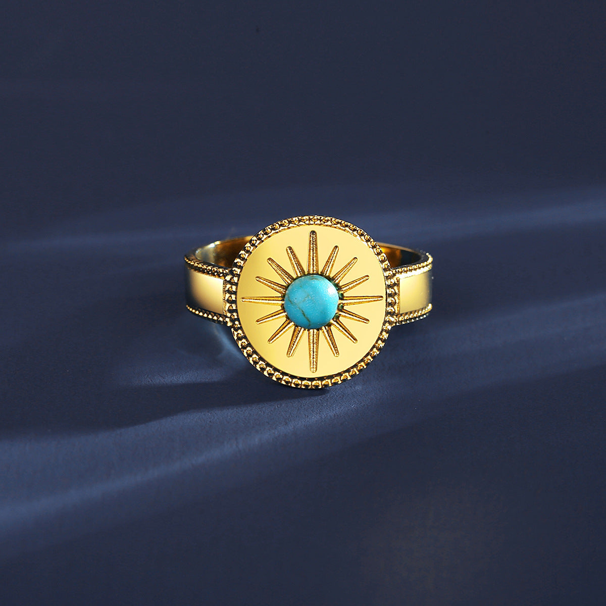 Fashion Ladies Retro Stainless Steel  Adjustable Ring