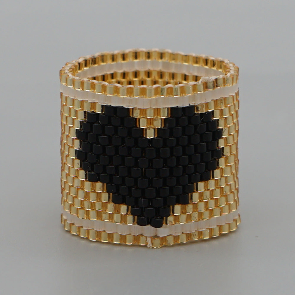 Bohemian Couple Rings Hand Woven Unisex European Style Rings For Lovers Romantic Gift Idea Handcrafted Boho Jewelry