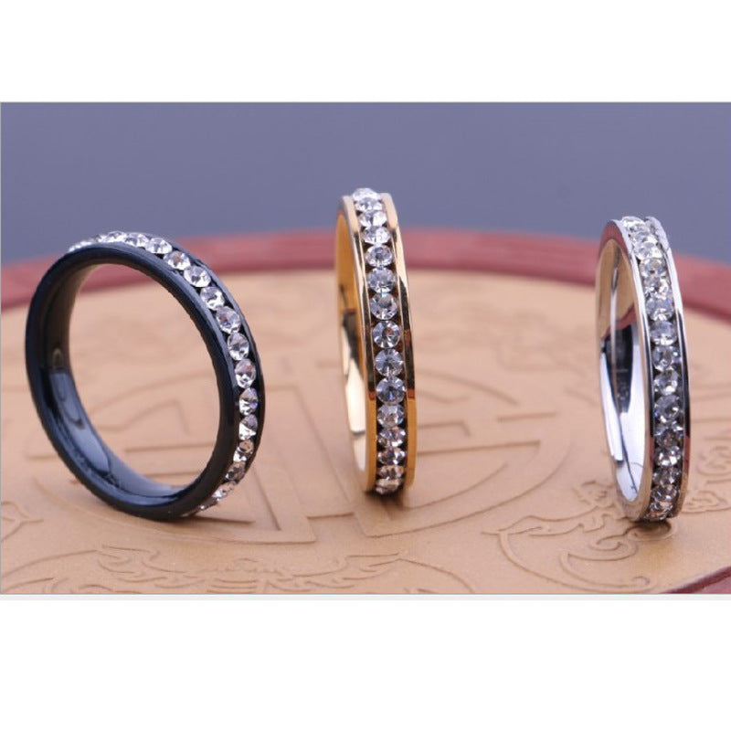 Couples Rings Titanium Steel Constellation His And Hers