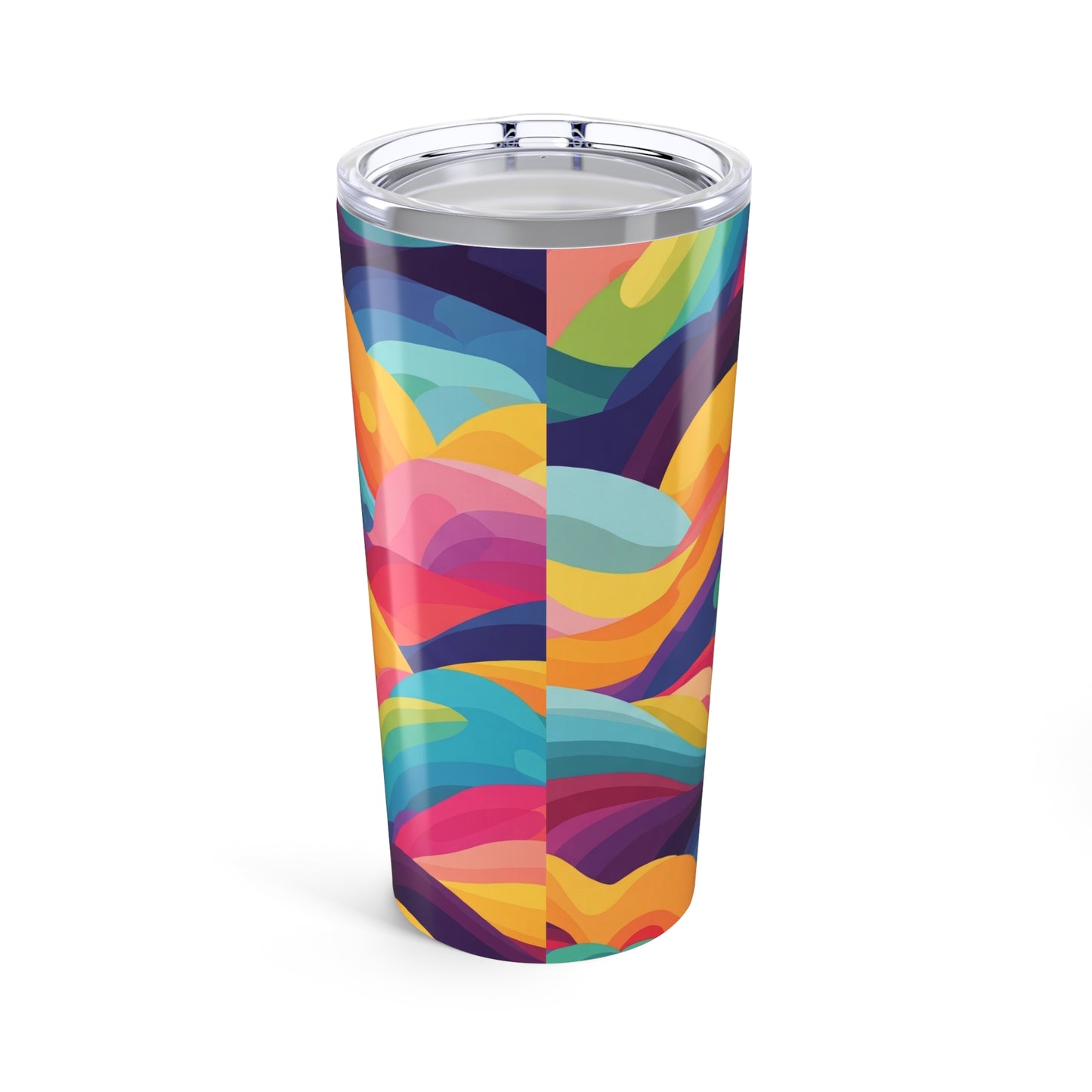 20oz Stainless Steel Mug With Double Wall Insulation Spill Resistant Durable Printed Design For Hot Or Cold Drinks