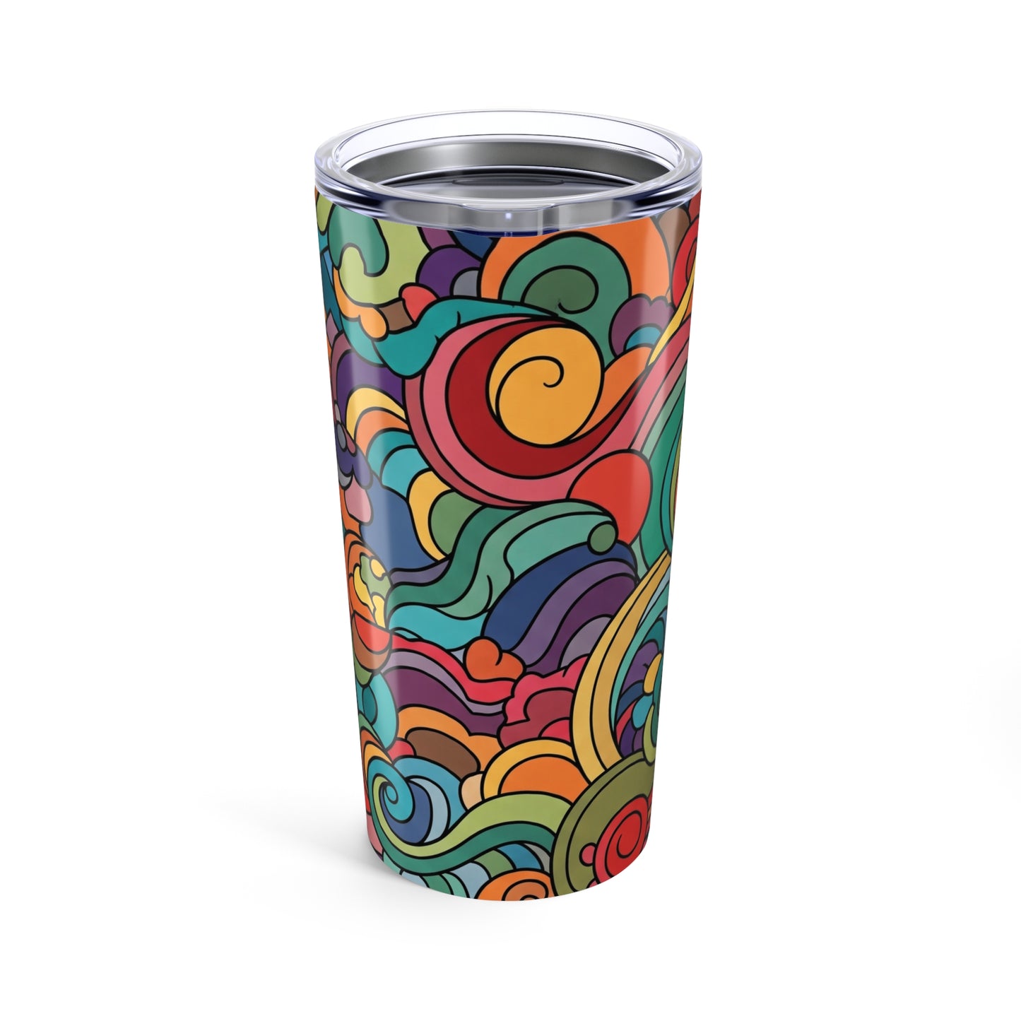20oz Stainless Steel Tumbler With Double Wall Vacuum Insulation Travel Mug Spill Resistant For Hot And Cold Drinks