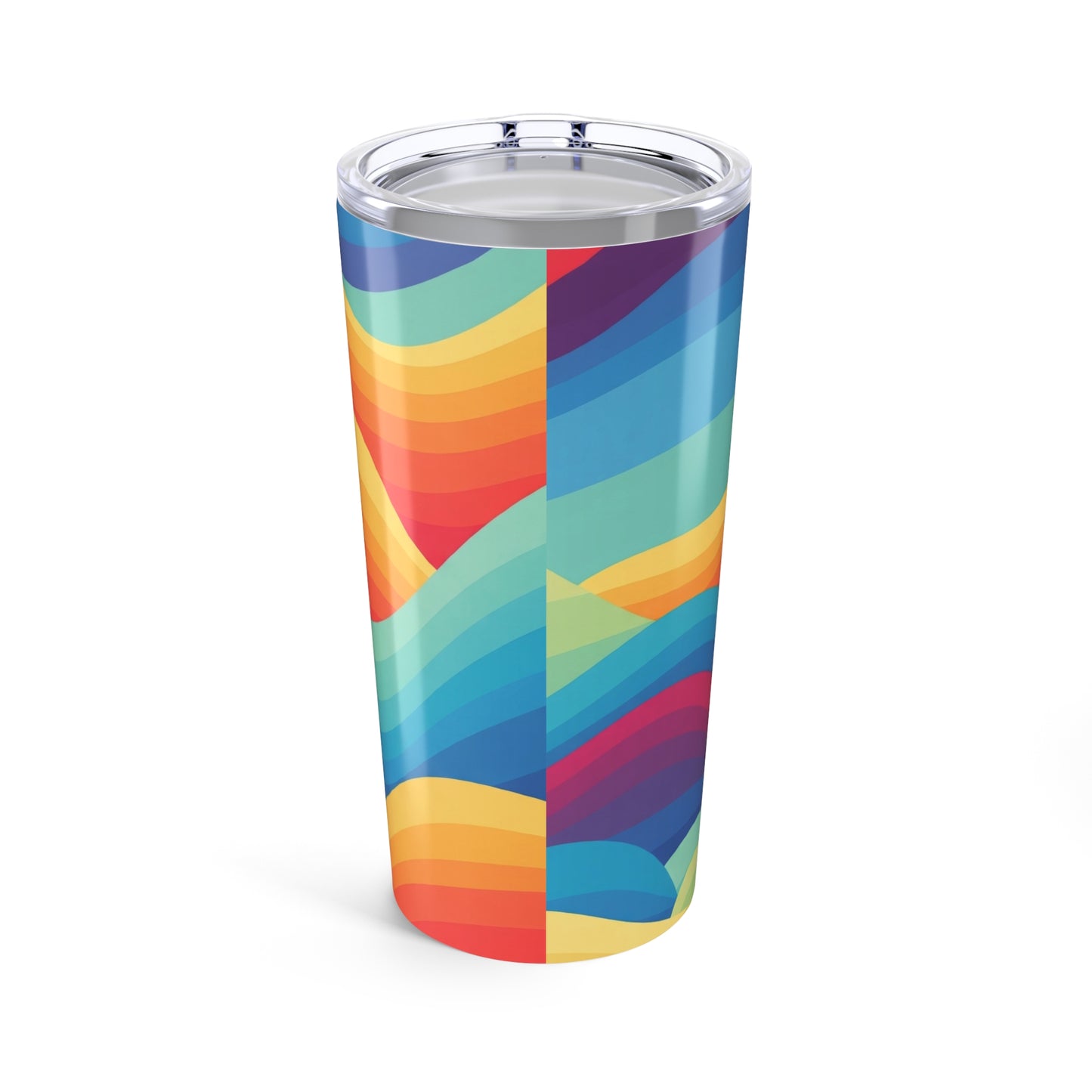 20oz Stainless Steel Coffee Cup Double Wall Vacuum Insulated Thermal Printed For Hot And Cold Drinks With Lids