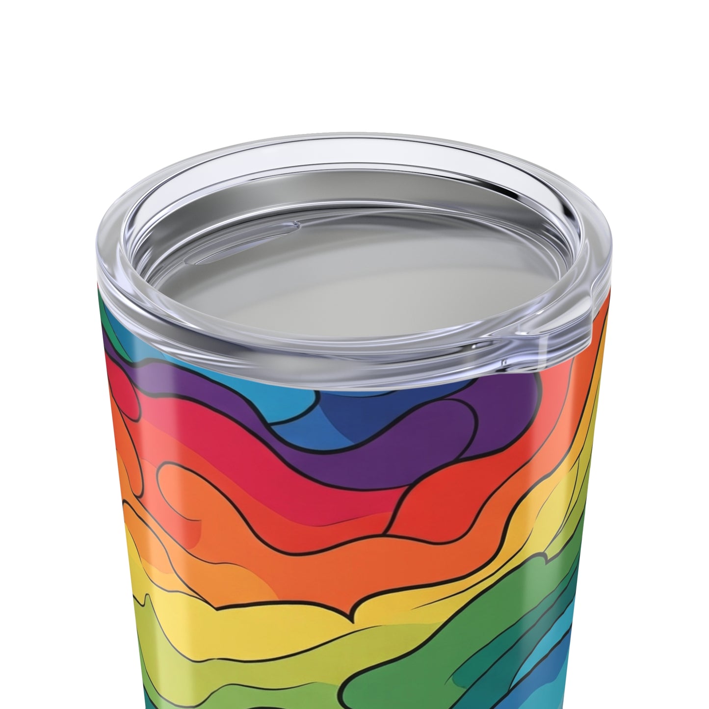 20oz Stainless Steel Printed Travel Tumbler With Double Wall Vacuum Insulation Leak Proof For Hot And Cold