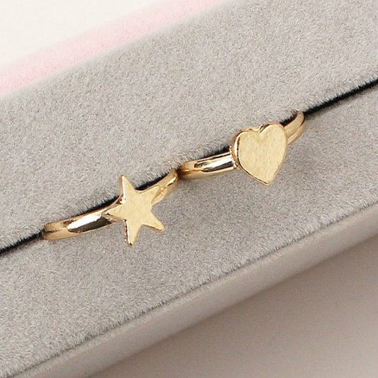 Womens Fashion Ring Five Pointed Star Design Alloy Jewelry Korean Chic Ring For Her Starburst Ring Trendy Accessory Gift