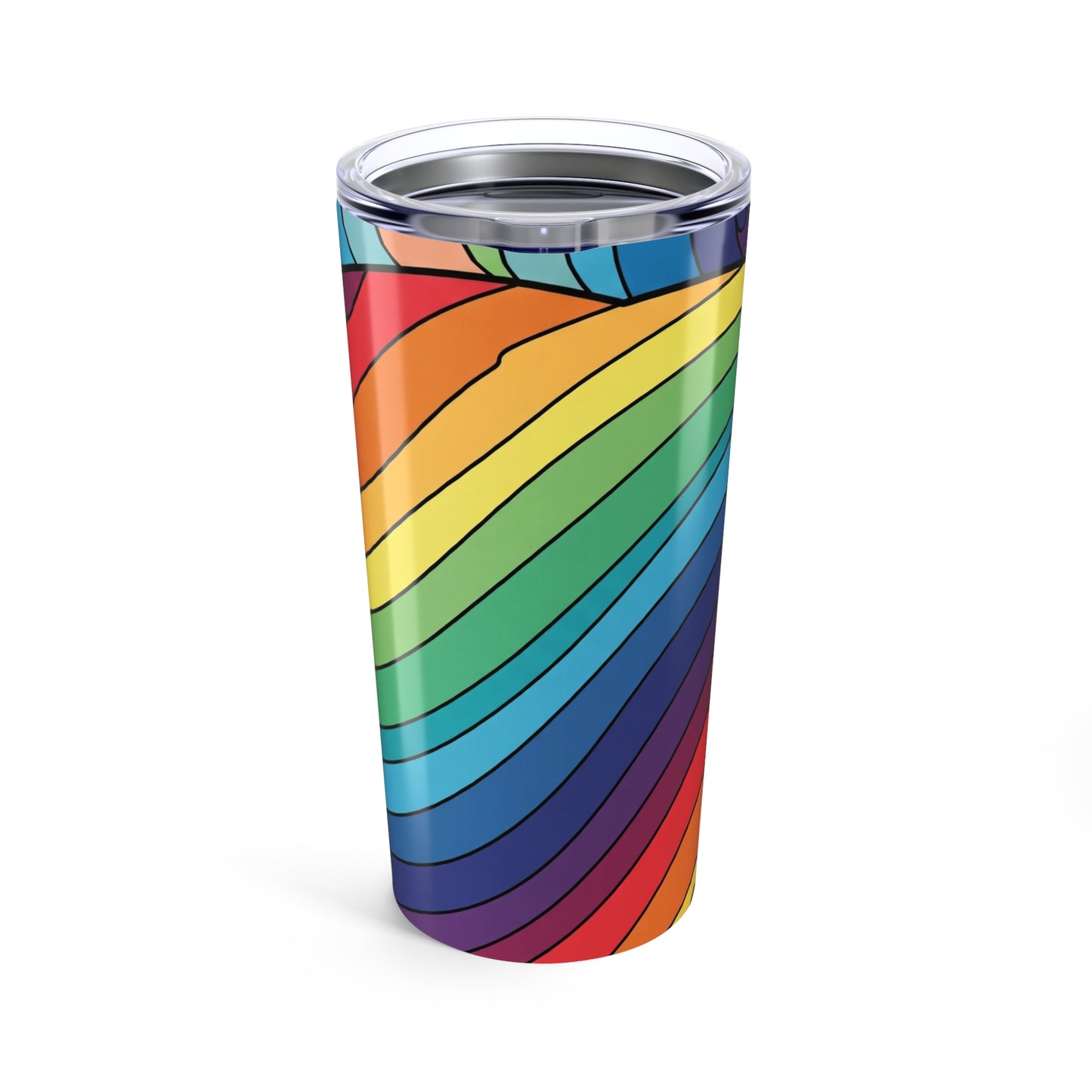 20oz Stainless Steel Tumbler Double Wall Vacuum Insulated Spill Resistant Durable Printed Coffee Mug For Everyday