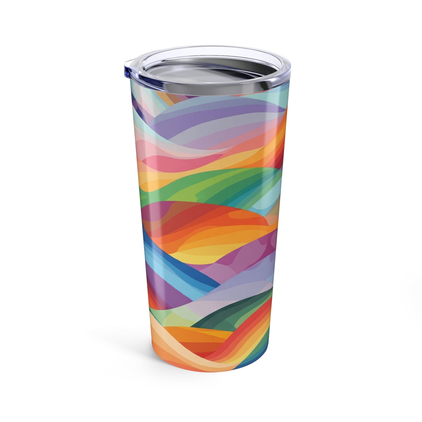 20 Ounce Stainless Steel Tumbler With Printed Graphics Double Wall Vacuum Insulated Travel Mug Spill Resistant Hot