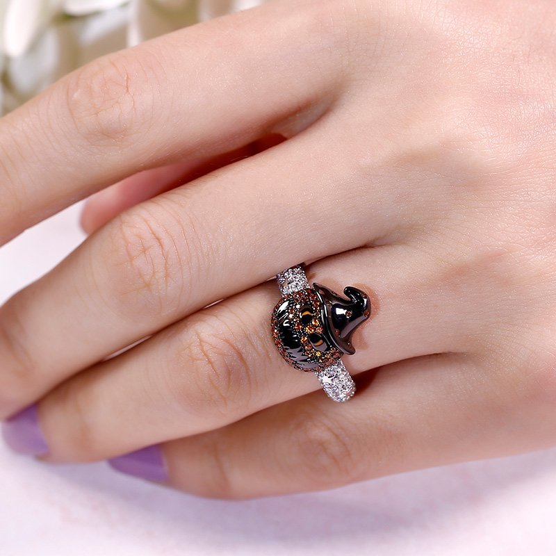 Unisex Alloy Ring With White Gold Inlay European American Fashion Style Size 5 6 7 Gift For Birthday Wear Chic