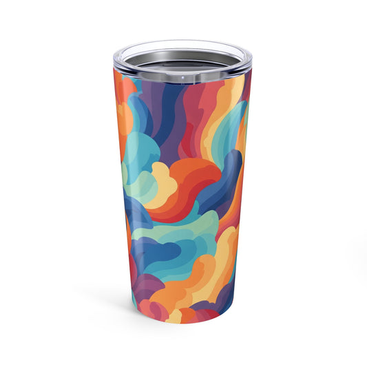 20 Oz Stainless Steel Printed Tumbler With Double Wall Vacuum Insulation Leak Proof Keeps Hot Or Cold Dishwasher