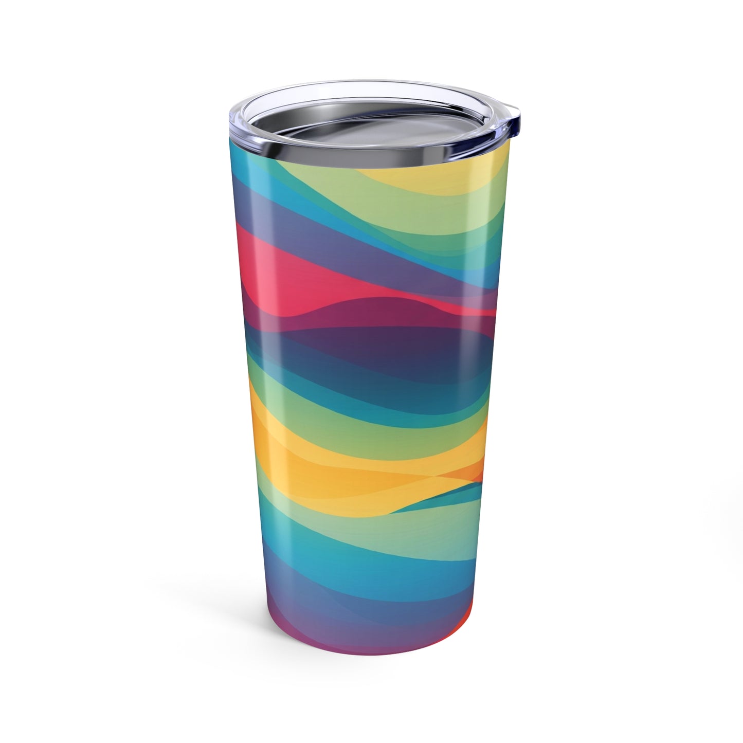20oz Stainless Steel Tumbler With Double Wall Vacuum Insulation Leak Proof BPA Free Printed Design Thermal Travel
