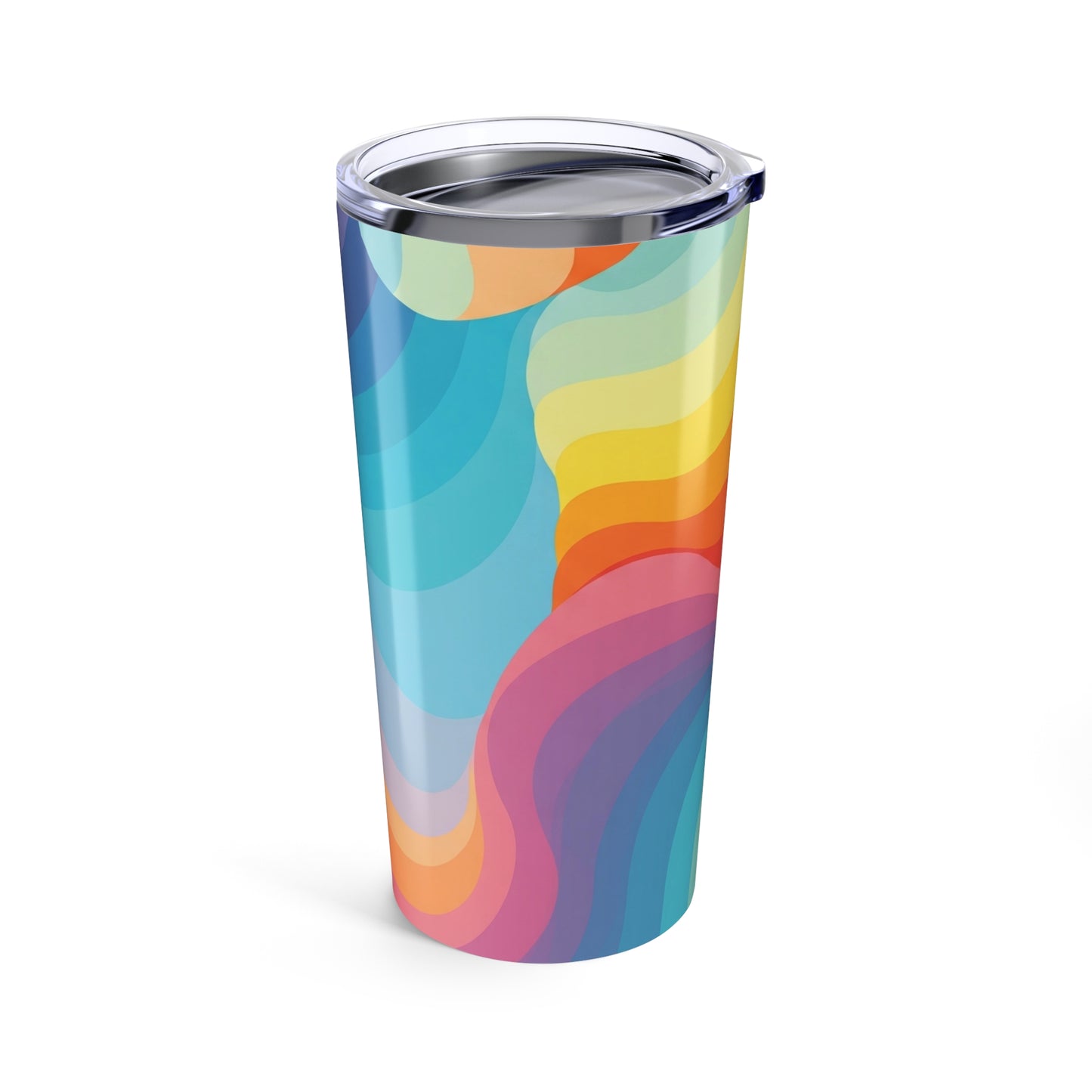 20oz Stainless Steel Tumbler With Double Wall Vacuum Insulation Leak Proof Lid Printed Durable Beverage Container