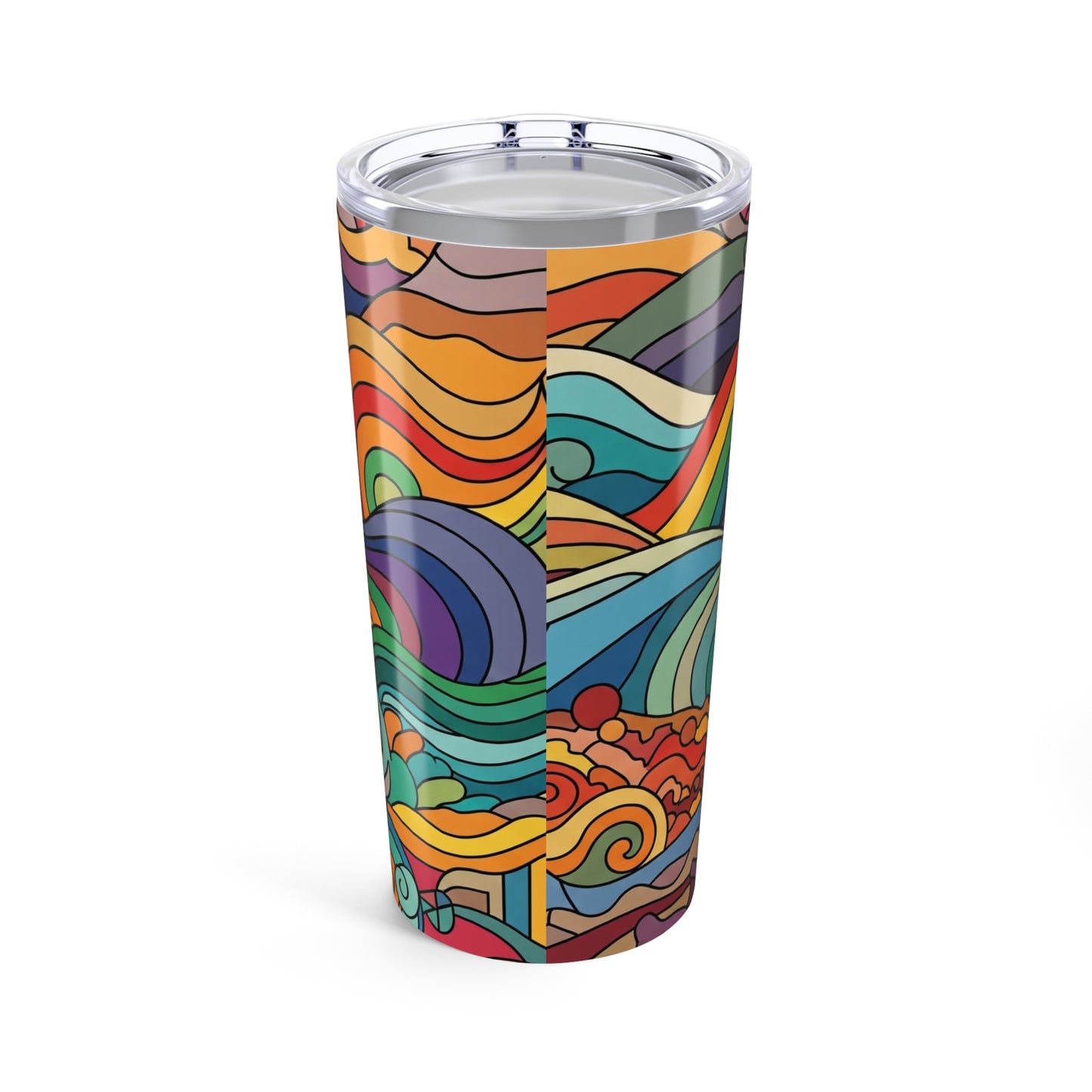 20 Oz Steel Water Bottle With Spill Resistant Lid Double Wall Insulated Travel Mug For Beverages Dishwasher Safe