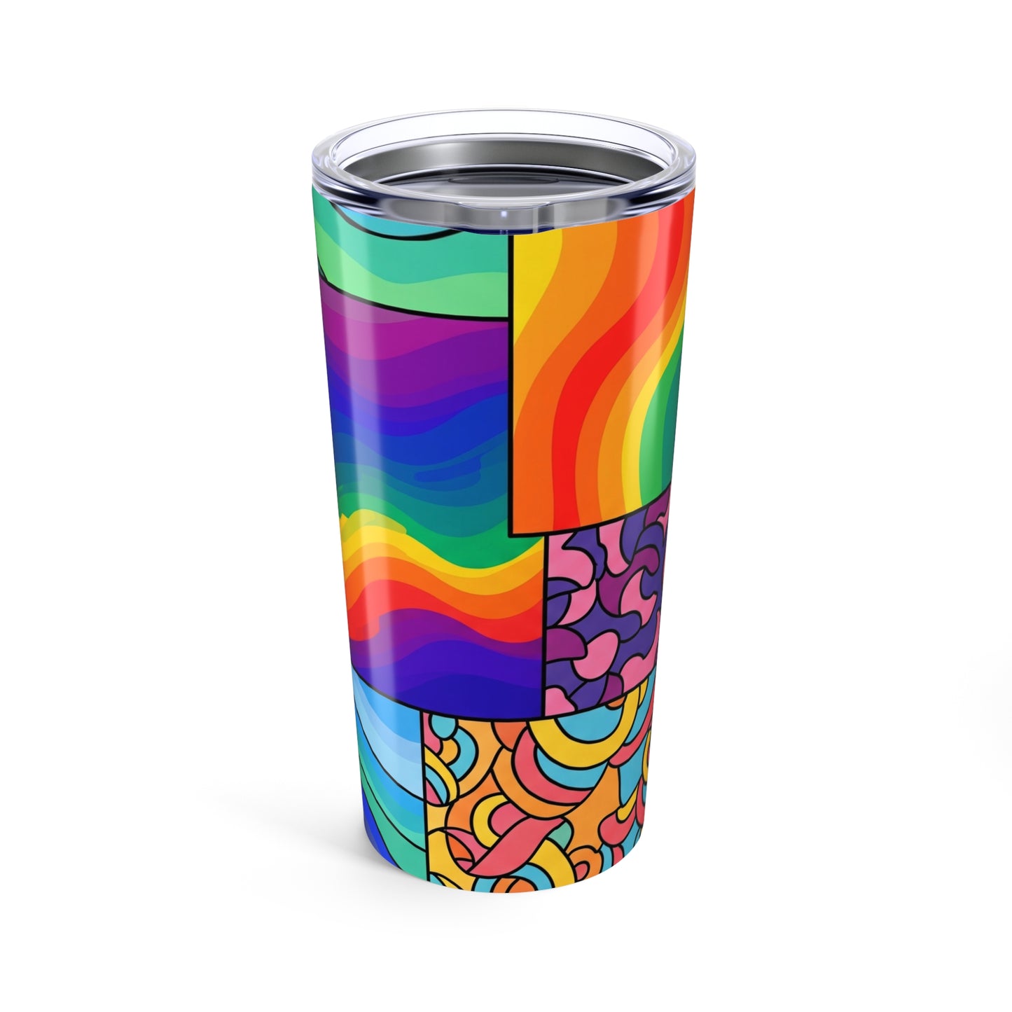 20oz Stainless Steel Tumbler Double Wall Vacuum Insulation Keeps Drinks Hot Or Cold Leak Proof Travel Mug Design