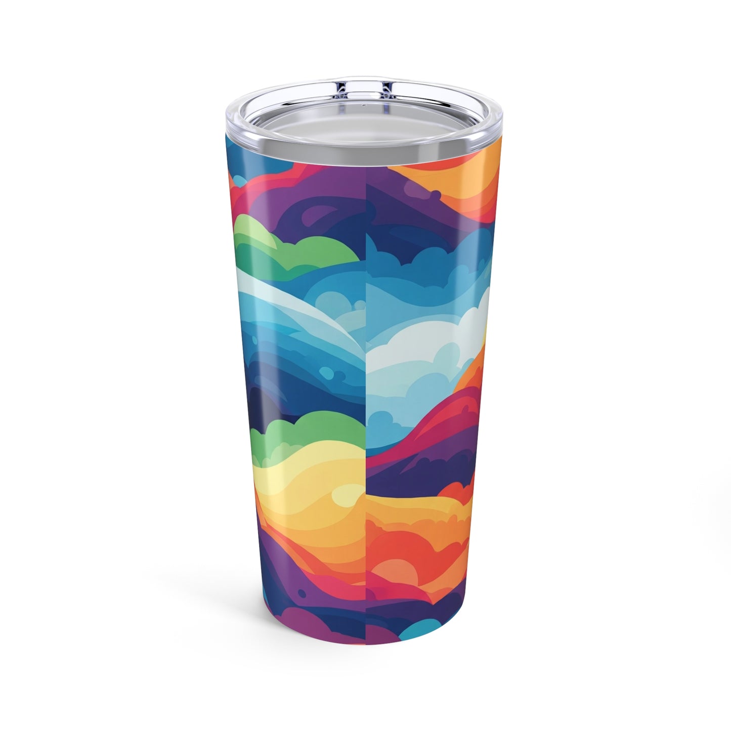 20oz Stainless Steel Travel Mug With Design Double Wall Vacuum Insulated Spill Resistant Durable Beverage Container
