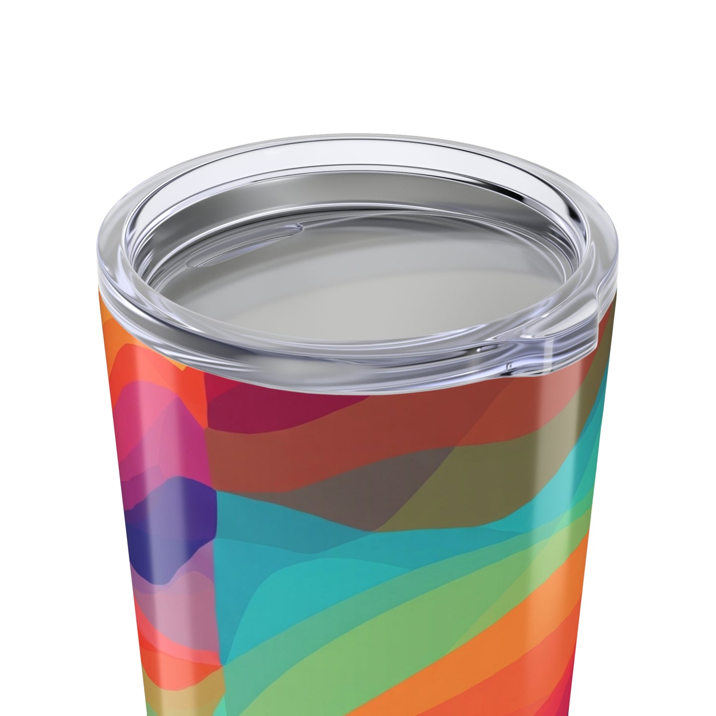 20oz Stainless Steel Travel Mug With Printed Design Double Wall Insulation Leak Proof For Hot Beverages For Daily