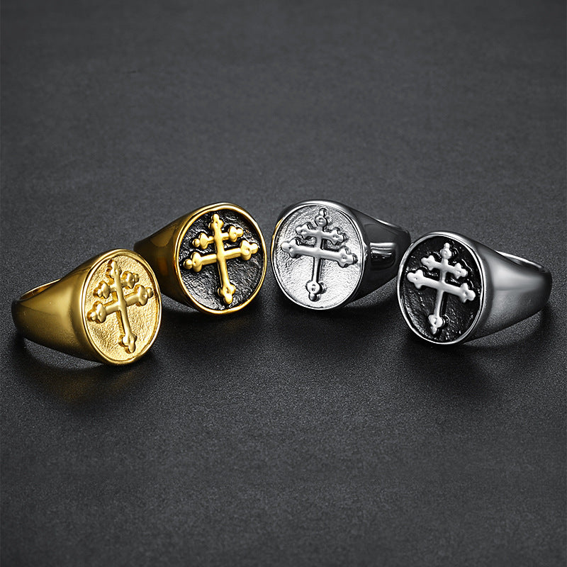 Womens Stainless Steel Ring Religious Ring European Ring American Ring Fashion Jewelry Ring Gift Ring Simple Ring Design Ring High Quality Ring Must Have Ring