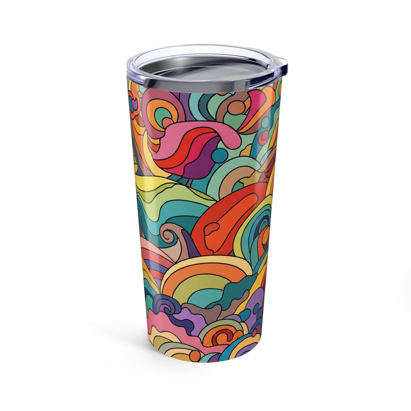 20 Ounce Steel Travel Mug With Double Wall Vacuum Insulation Spill Resistant Durable For Hot And Cold Beverages