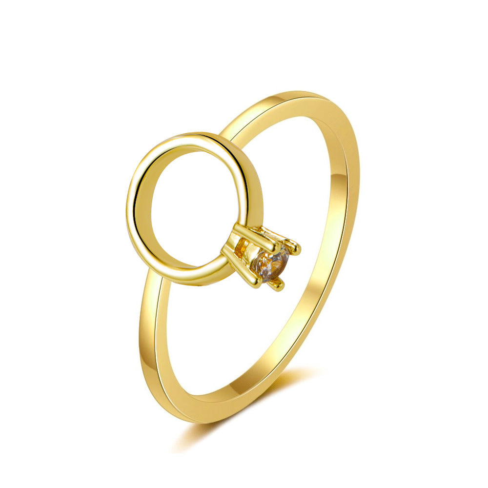 Womens Alloy Rings Retro Geometric Pearl Portrait Ring Love Rings Fashion Jewelry Unto Women Metal Rings Retro