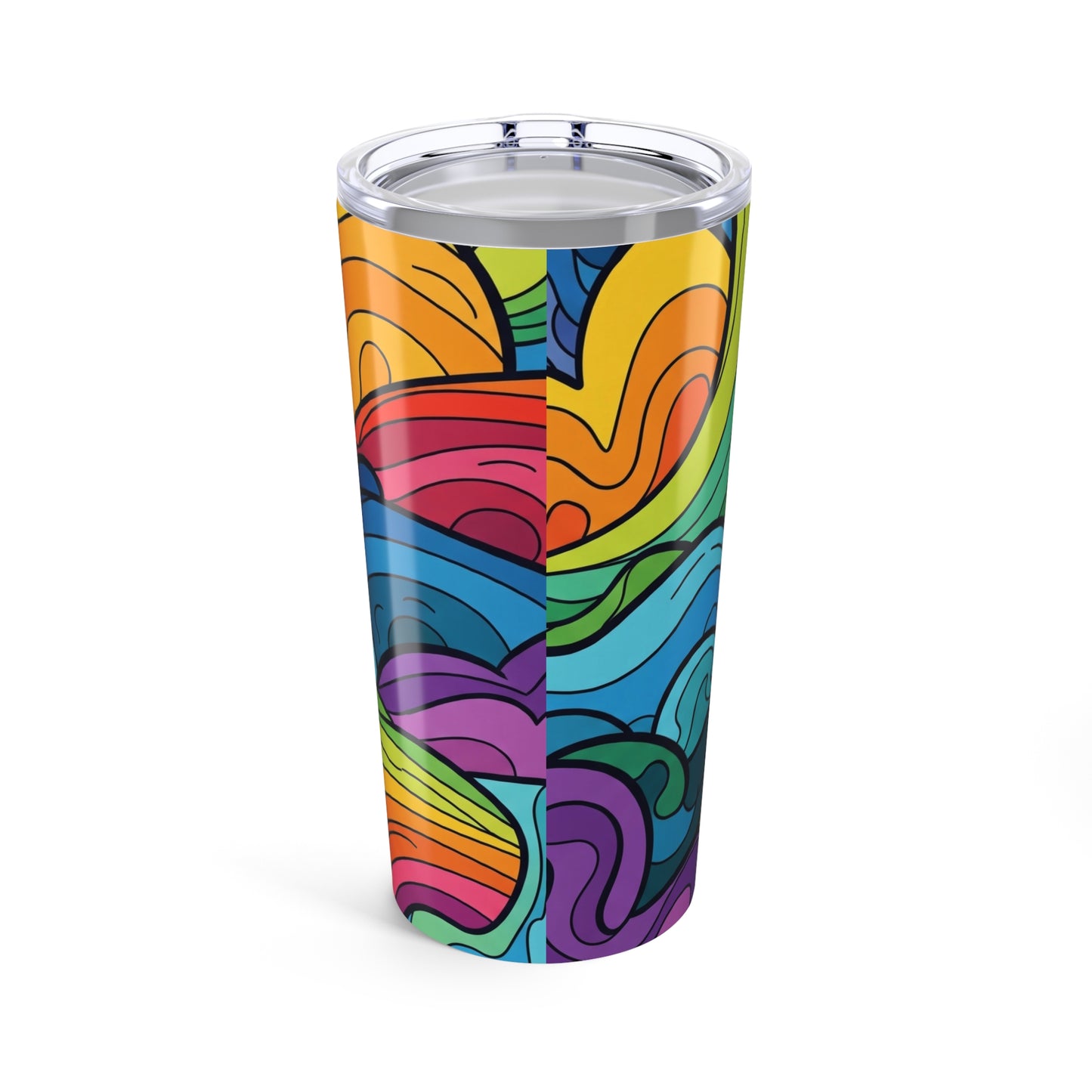 20 Oz Stainless Steel Travel Mug With Double Wall Vacuum Insulation And Leak Proof Lid For Hot And Cold Beverages
