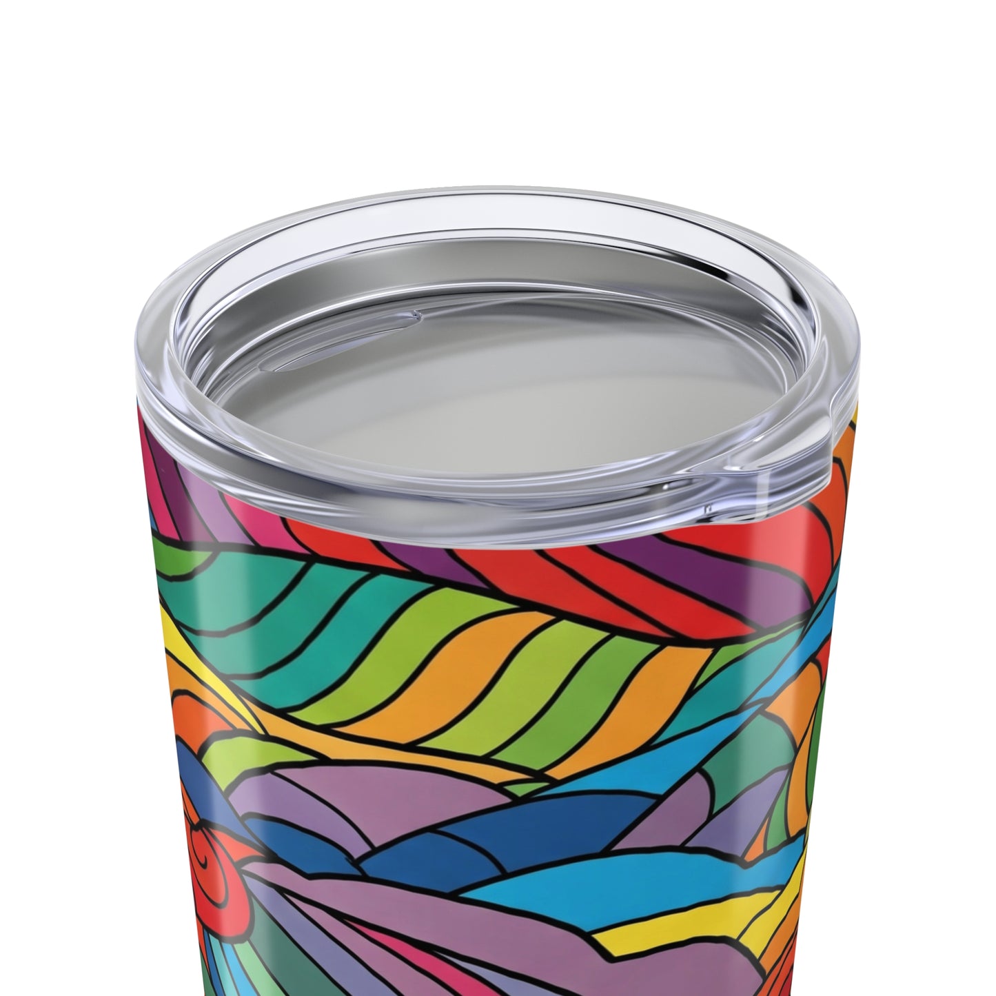 20 Oz Stainless Steel Tumbler Double Wall Vacuum Insulation Spill Resistant Travel Cup Keeps Drinks Hot And Cold