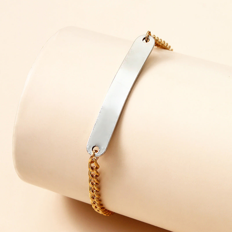 Women Angel Wings Bracelet Love Bow Knot Design Electroplated Alloy Fashion Jewelry Gift Elegant Charm Bracelet