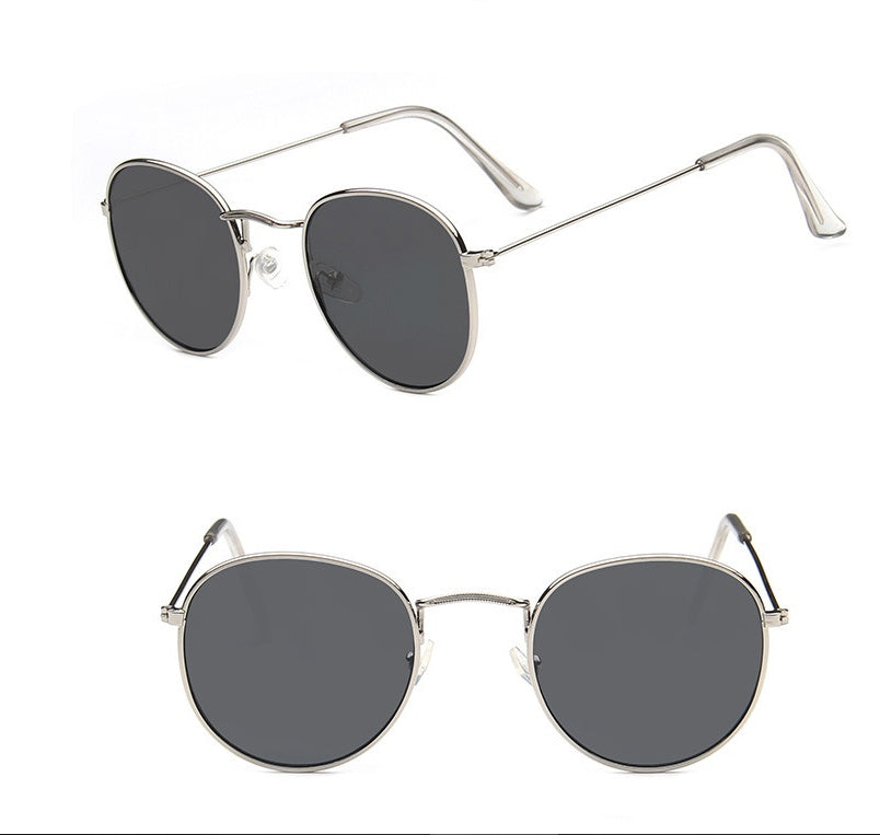 Metal Frame Sunglasses UV400 Protection Classic Retro Style