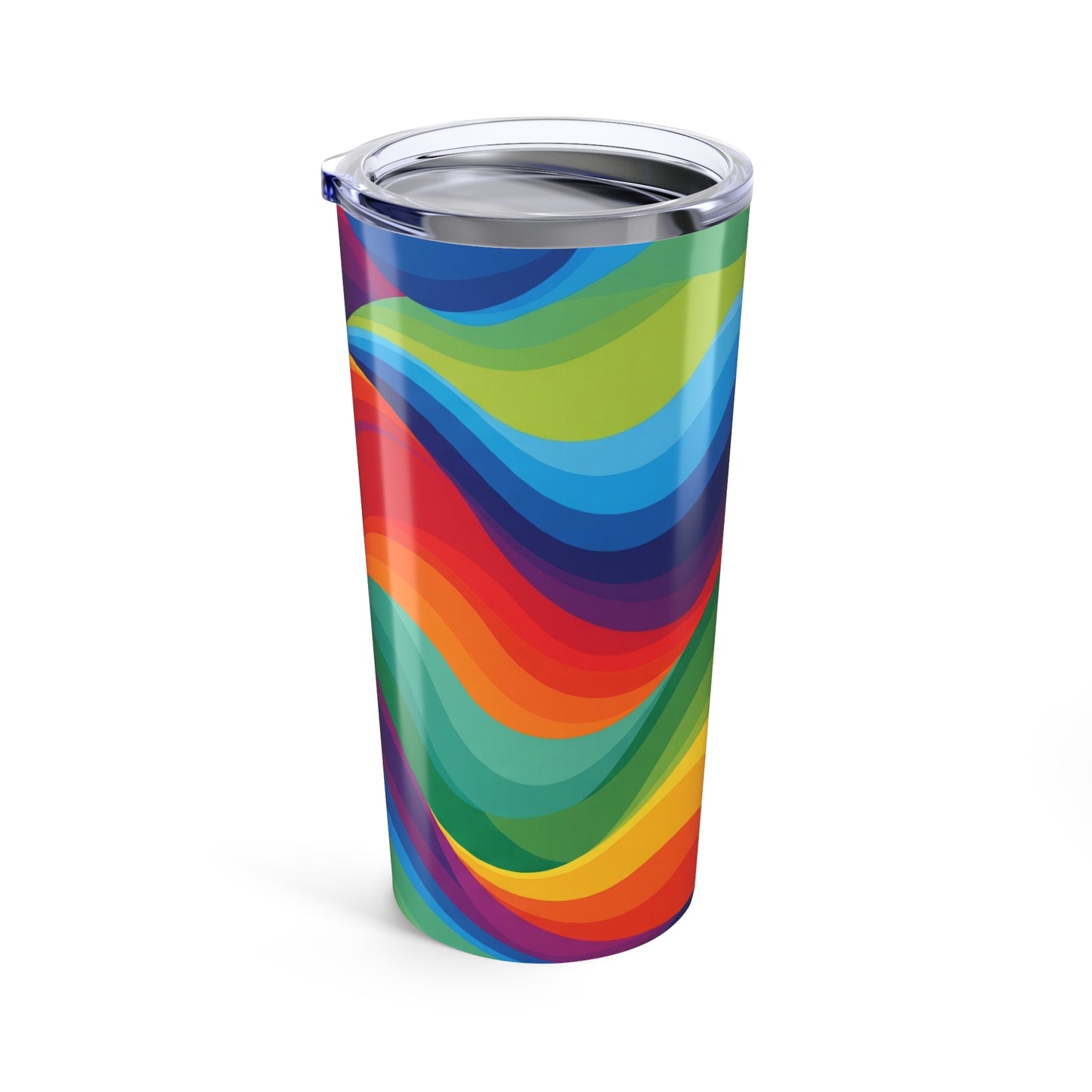 20oz Stainless Steel Printed Travel Mug With Double Wall Vacuum Insulation For Hot Or Cold Beverages Leak Proof
