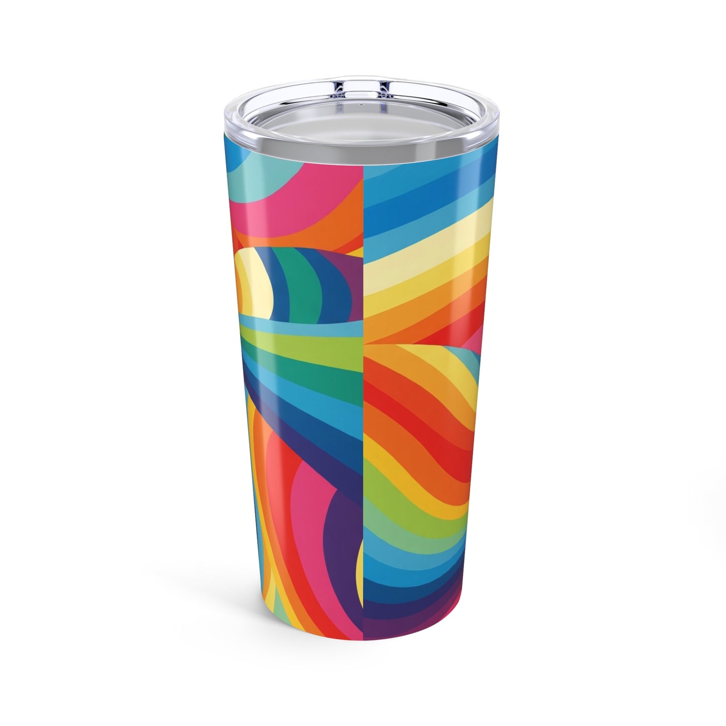 20oz Stainless Steel Tumbler With Artwork Double Wall Vacuum Insulated Leak Proof Thermal For Hot And Cold