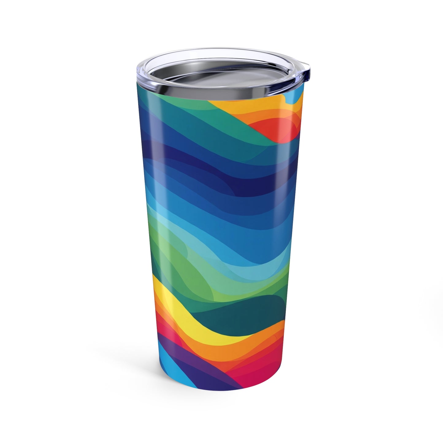 20oz Stainless Steel Tumbler Double Wall Vacuum Insulation Travel Mug Printed Design Spill Resistant Dishwasher