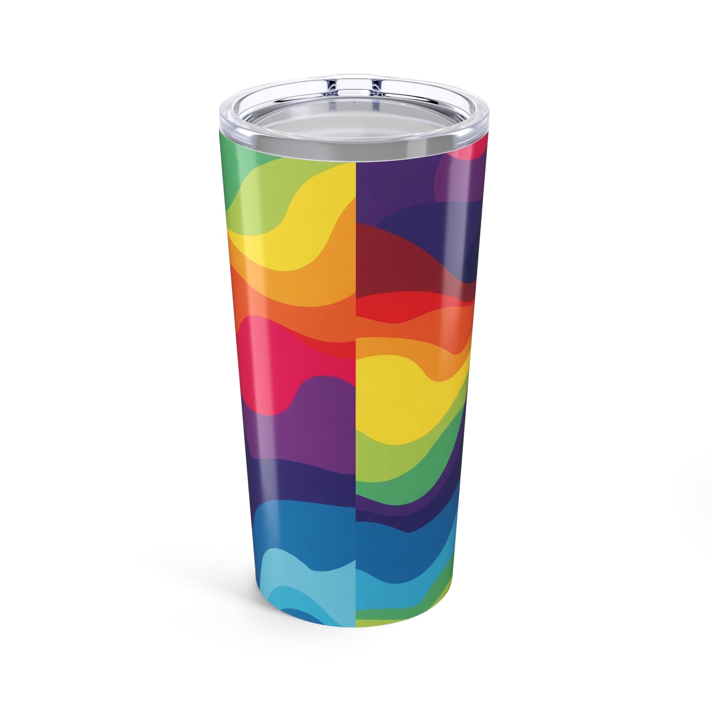 20oz Stainless Steel Tumbler Vacuum Insulation Leak Proof Travel Mug Printed Design Keeps Beverages Hot Or Cold