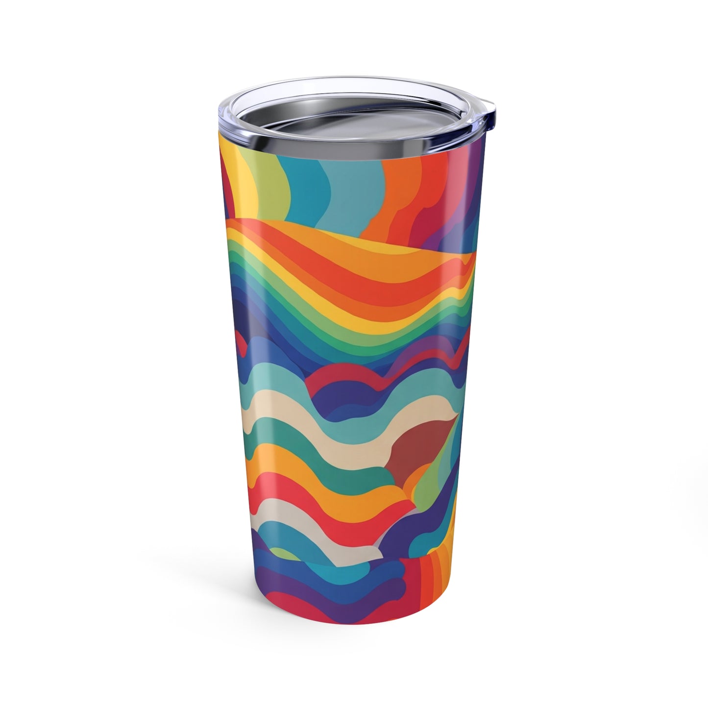 20 Oz Stainless Steel Tumbler With Double Wall Vacuum Insulation Spill Resistant Travel Coffee Mug With Printed