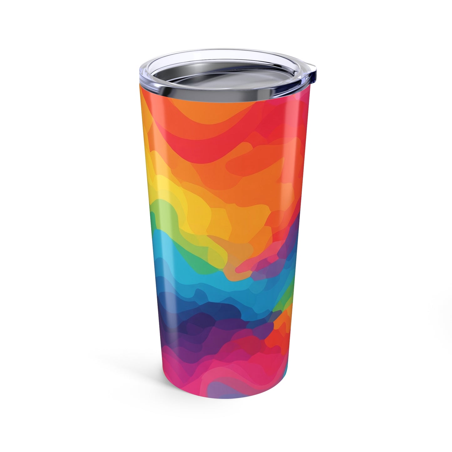 20oz Stainless Steel Printed Travel Mug With Double Wall Vacuum Insulation Spill Resistant Lid For Hot Or Cold