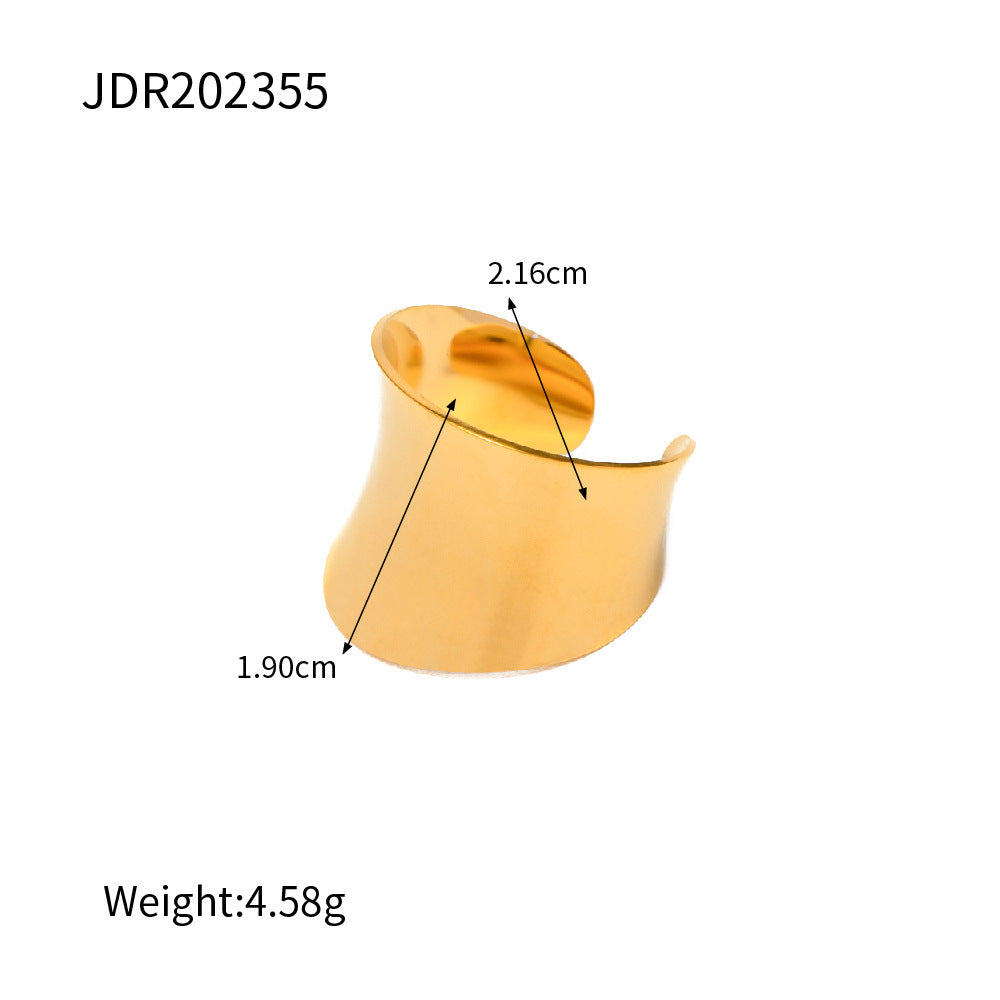 Fashion Stainless Steel Ring All-matching