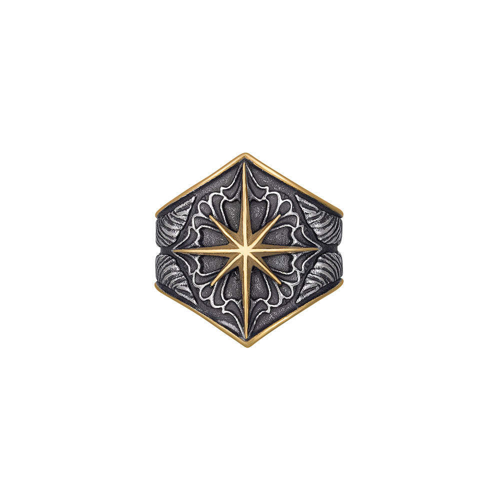 Mens Punk Rock Ring Alloy Silver Statement Jewelry For Everyday Wear And Special Occasions Durable High Quality