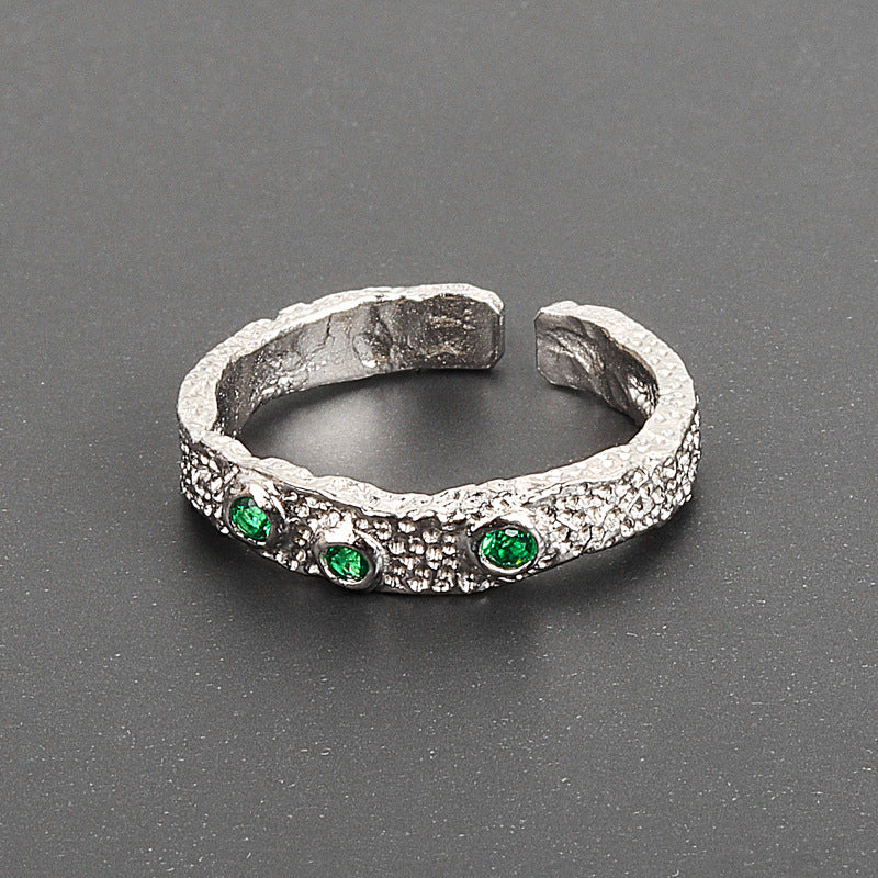 Womens Adjustable Open Ring Geometric Copper Plated In Gold And Platinum Finish Individually Packed Chic Look