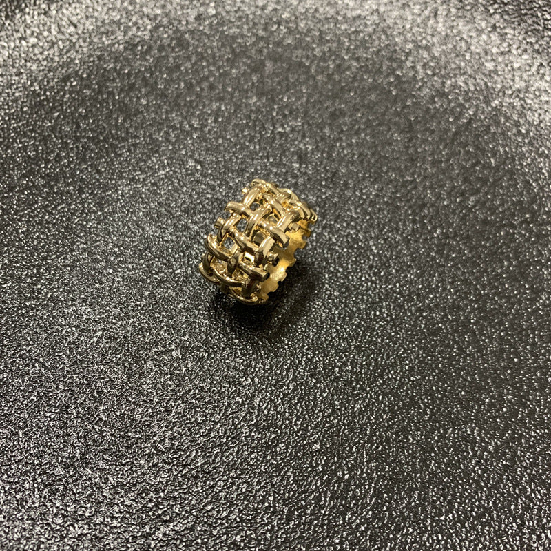 Womens Alloy Rings Gold Plated Fashion Jewelry European American Ring For Women And Girls Party Favors Elegant