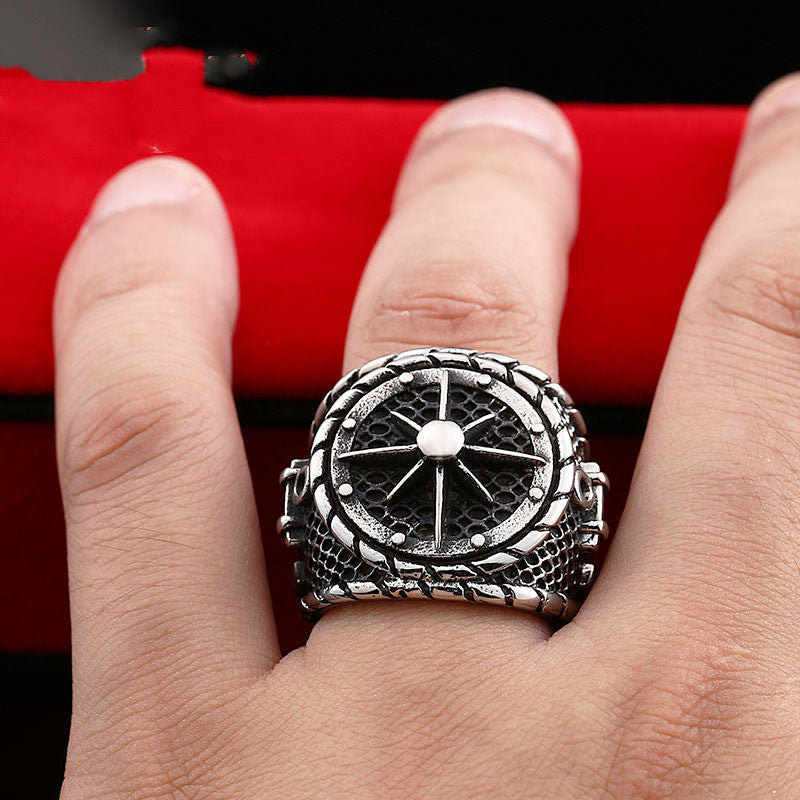 Personalized Men's Stainless Steel Ring