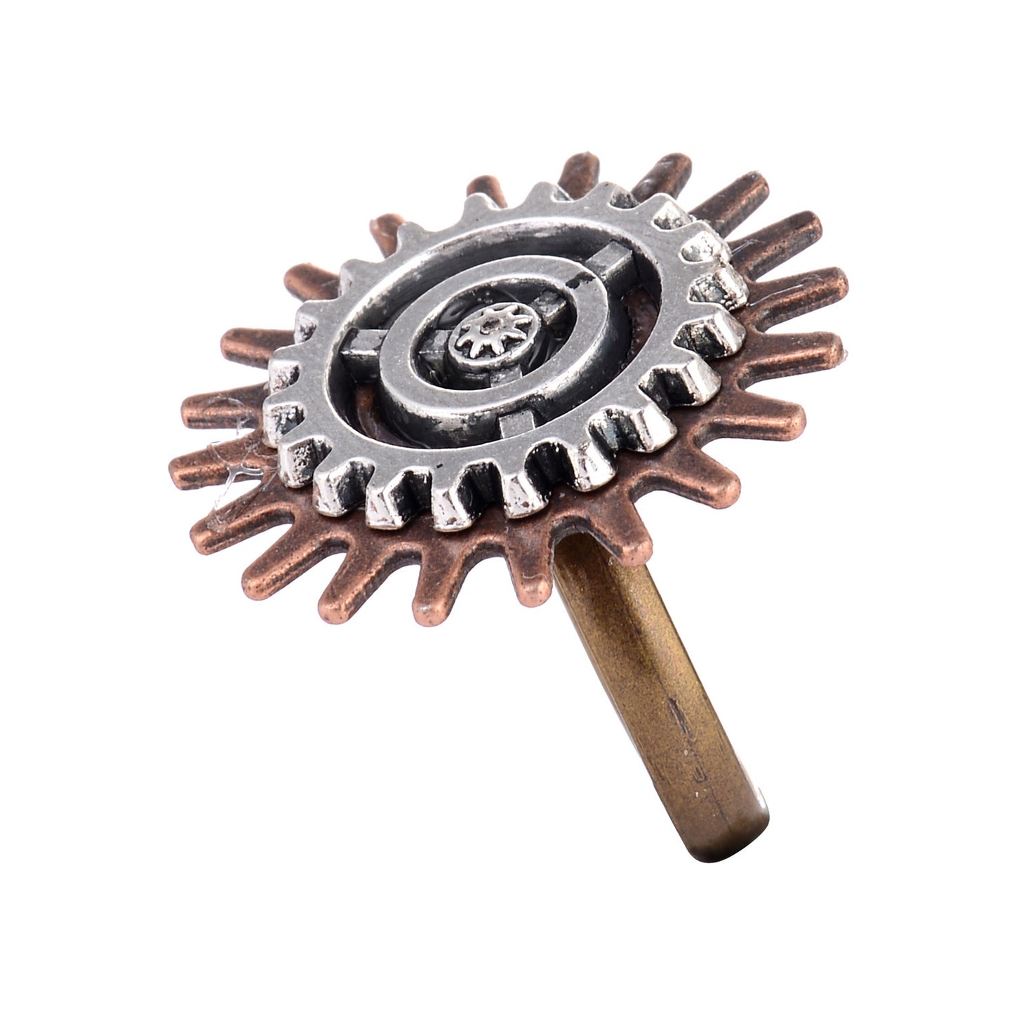 Steampunk Gear Ring Unique Three Ring Design Statement Jewelry For Men And Women Retro Alloy Fashion Ring Vintage