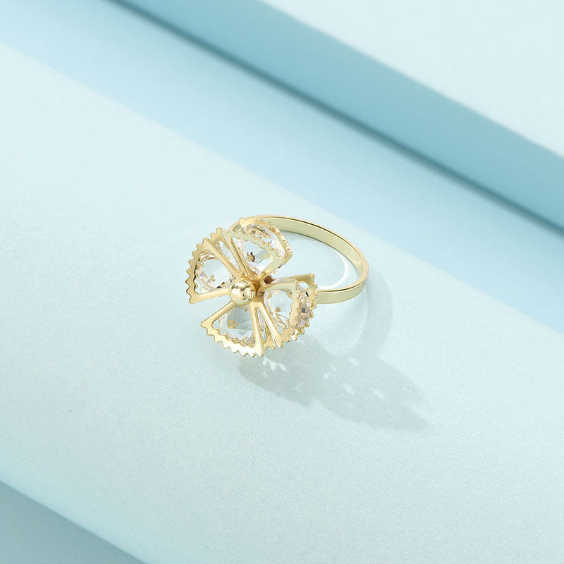 Geometric Copper Ring For Women Stylish Fashion Accessory Jewelry With Modern Design Perfect For Everyday Wear