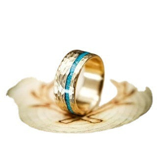 Rings Rings Elegant Cloisonne Enamel Rings Cut Craft Alloy Rings Fashionable Unique Design Anniversary Wedding