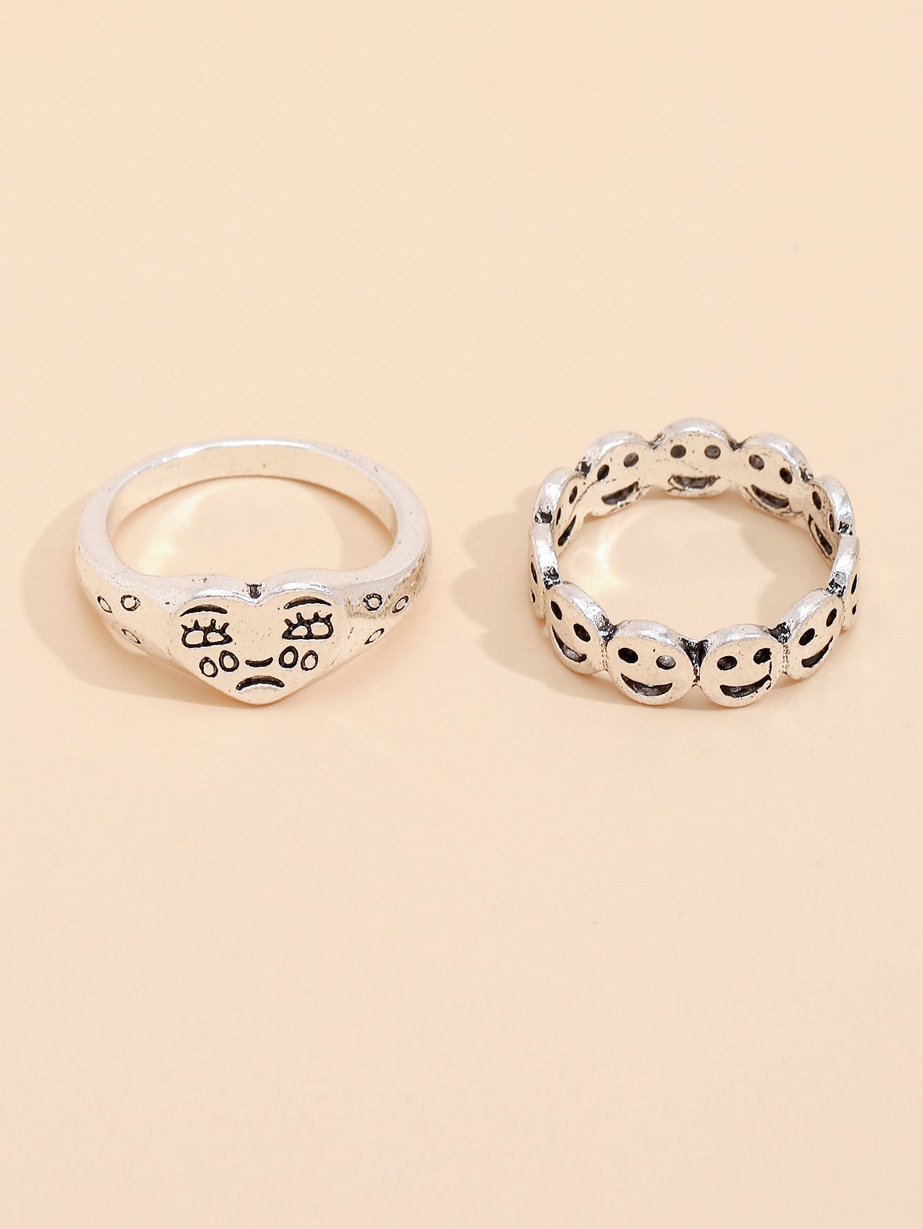 Layered Snake Chain Ring With Rhinestone Detailing Electroplated Zinc Alloy Geometric Design Elegant Style Now