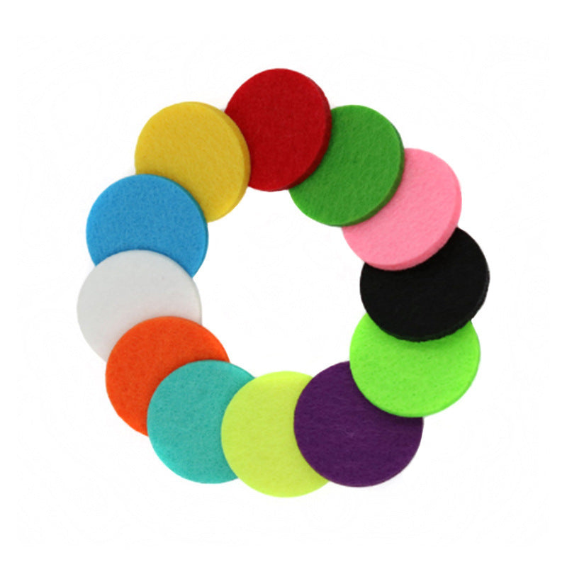 Essential Oil Diffuser Keychain Stainless Steel Aromatherapy Pendant 28mm Round Metal Perfume Key Ring Travel Ready