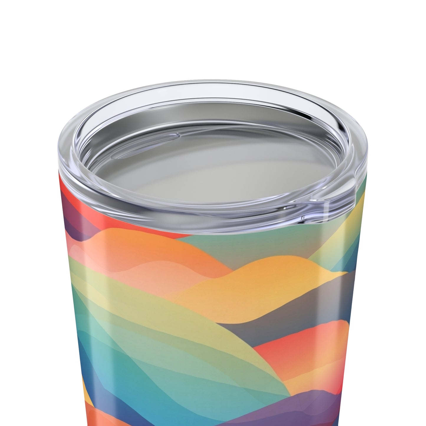 20oz Stainless Steel Tumbler With Double Wall Vacuum Insulation Travel Mug Spill Resistant Hot Cold Printed Art