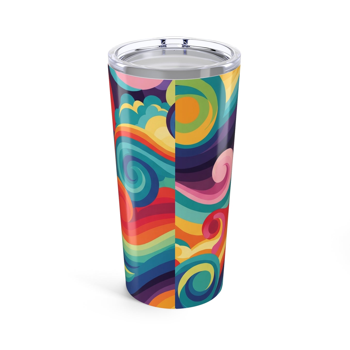 Printed 20oz Stainless Steel Tumbler Travel Mug With Double Wall Insulation Keeps Hot Or Cold Beverages