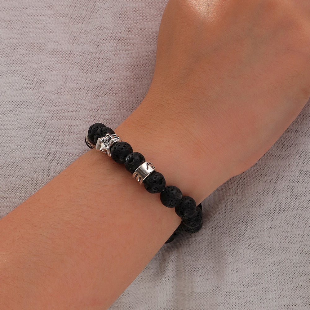 Unisex Stone And Wooden Geometric Bracelet Handmade Individually Packaged For Men And Women Europe Classic Art