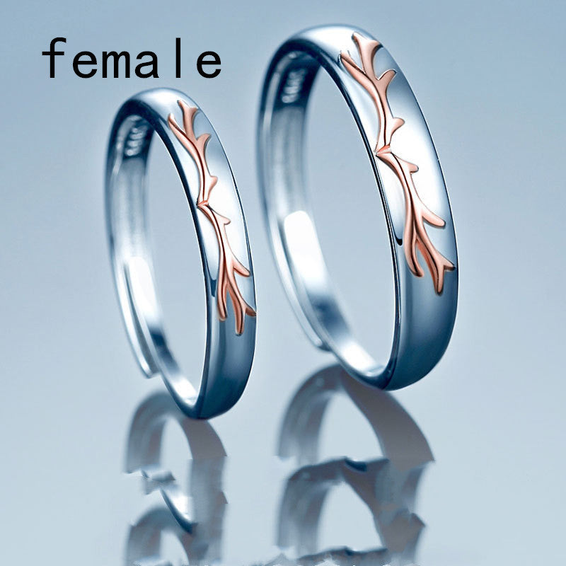 Sterling Silver Zodiac Animal Ring Set For Men And Women Matching Pairs Electroplated Jewelry His And Hers Now