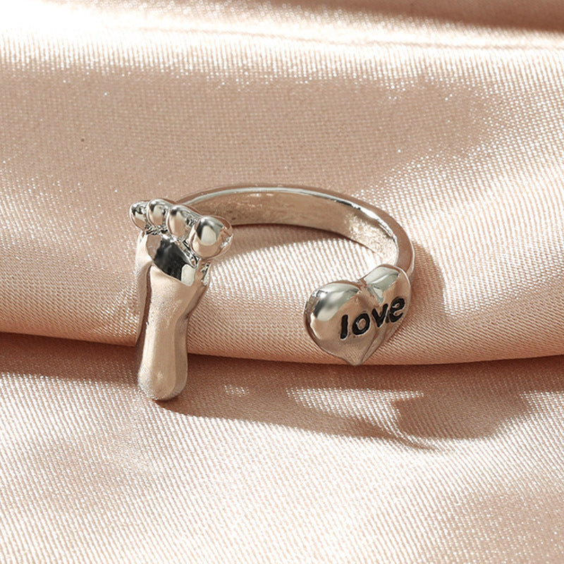 Geometric Alloy Ring With Inlaid Artificial Gem And Semi Precious Stone Fashion Jewelry For Women For Fresh Look