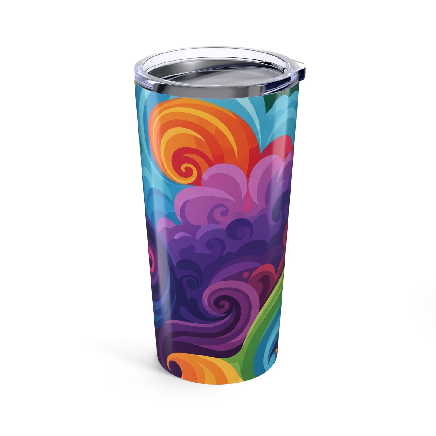 20oz Stainless Steel Drink Container Vacuum Insulation Spill Resistant Dishwasher Safe Printed Graphics Hot And